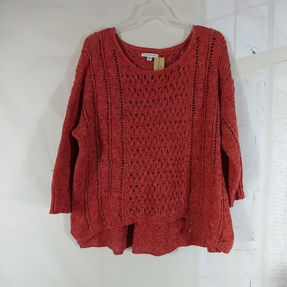 American Eagle sweater cableknit